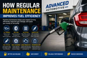 How Regular Maintenance Improves Fuel Efficiency. Save Money at the Pump with Expert Auto Care in Gainesville, VA