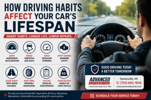 How Driving Habits Affect Your Car’s Lifespan: Expert Advice from Our Gainesville Auto Repair Shop