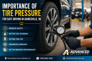 Importance of Tire Pressure for Safe Driving in Gainesville, VA