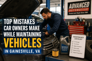 Top Mistakes Car Owners Make While Maintaining Vehicles in Gainesville, VA