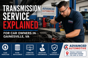 Transmission Service Explained for Car Owners in Gainesville, VA