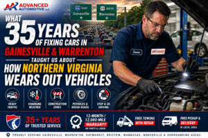 What 35 Years of Fixing Cars in Gainesville and Warrenton Taught Us About How Northern Virginia Wears Out Vehicles