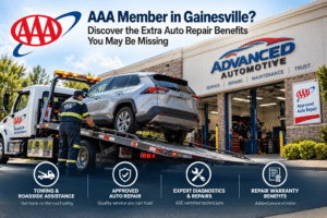 AAA Member in Gainesville? Here’s theExtra Repair Coverage Most Drivers Don’tEven Know They Have