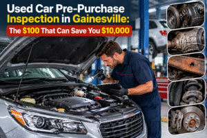 Used Car Pre-Purchase Inspection in Gainesville: The $100 That Can Save You $10,000